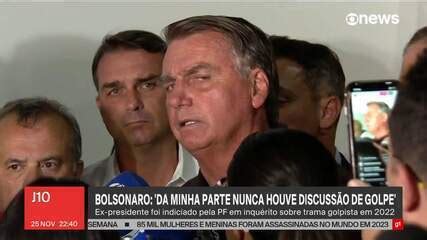 Nunca debati golpe ninguém diz Bolsonaro Política G1