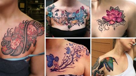 Stunning Chest Tattoos For Women To Try In