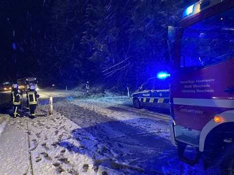 Freiwillige Feuerwehr Der Stadt Meschede Meschede Sturm