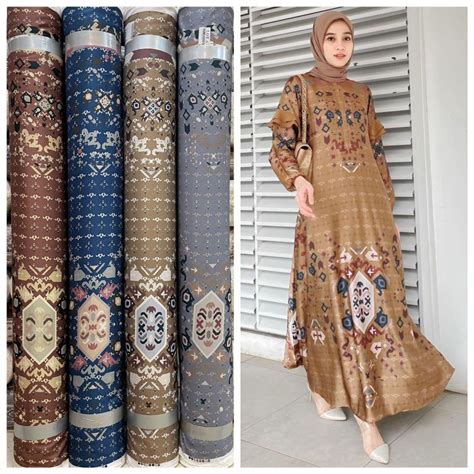 Jual Bahan Kain Gamis Premium Silk Kain Dan Bahan Baju Kain Dan