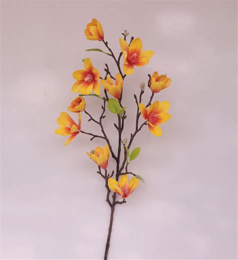 Artificial Magnolia Long Stump Wholesale Artificial Flowers