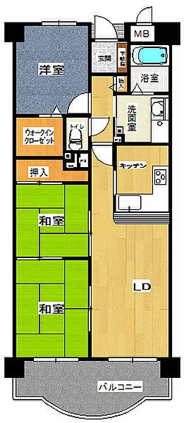 【ホームズ】ファミールハイツ城東a棟 1階の建物情報｜大阪府大阪市城東区放出西1丁目2 59