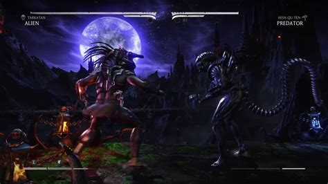 Mortal Kombat X Alien Vs Predator Youtube