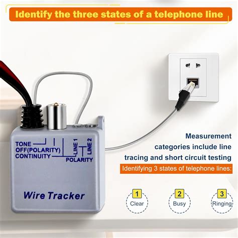 High Accuracy Cable Tester And Wire Tracer Kit Australia Ubuy