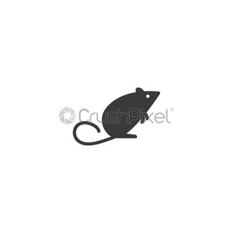 Mouse logo icon - stock vector 3091224 | Crushpixel