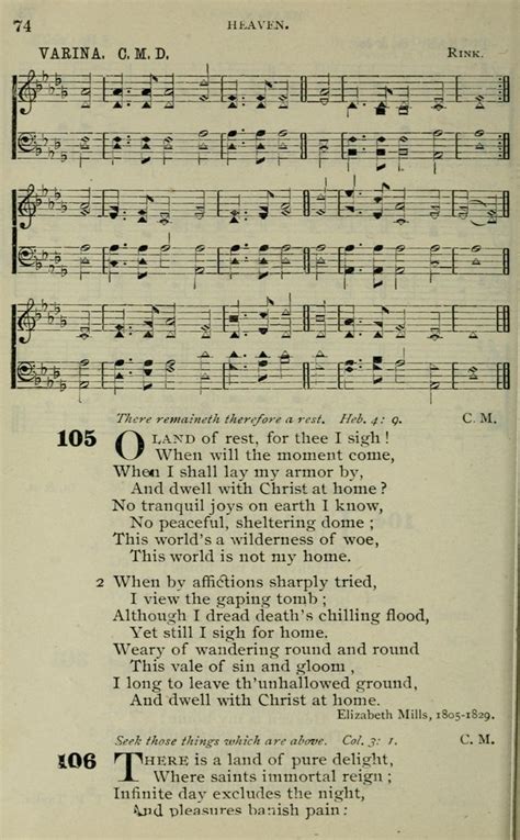 Hymns And Tunes For Public And Private Worship And Sunday Schools 106