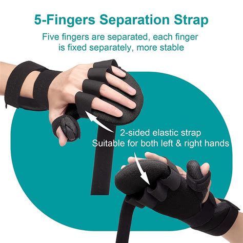 Sylong Stroke Resting Hand Splint Carpal Tunnel Wrist Brace For Muscle Atrophy Rehabilitation