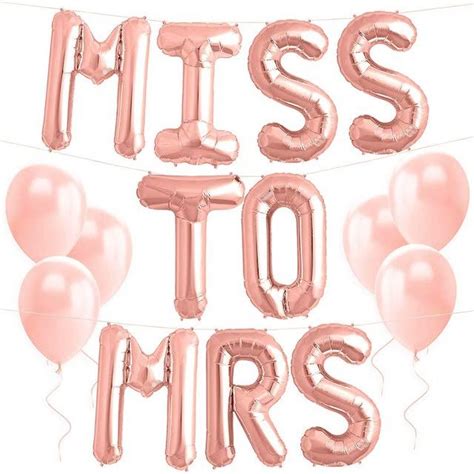 Festive Bachelorette Party Balloons That The Bride Will Love Gold