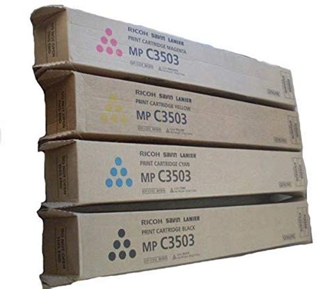 Ricoh Brand Oem Mp C3503 Toner High Yield Set Ricoh Toner Ricoh