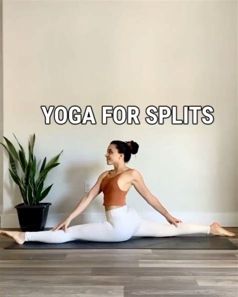 Yoga Daily Tutorial Posted On Instagram “teacher Jessicarichburg ・・・ Yoga For Splits Heres A