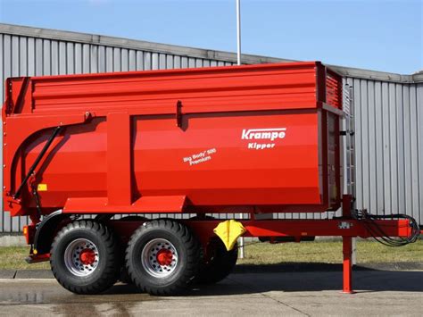 Remorque Benne Big Body 500 Krampe Fahrzeugbau GmbH Tandem