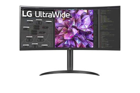 34 21 9 Curved UltraWide QHD 3440 X 1440 Monitor 34WQ75C B LG TH