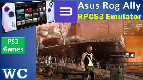 Asus Rog Ally RPCS3 Emulator Infamous 2 YouTube