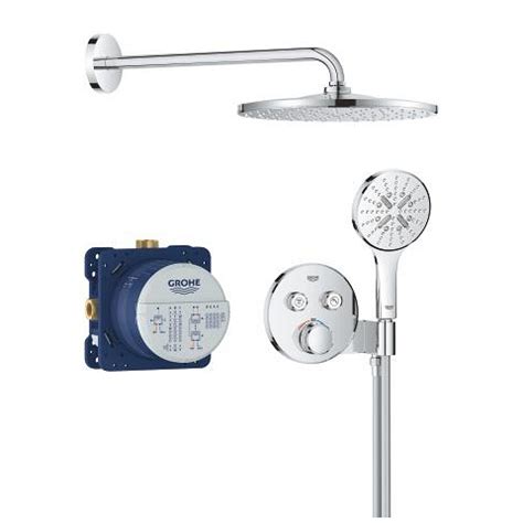 Grohtherm Smartcontrol Syst Me De Douche Encastr Avec Rainshower Mono