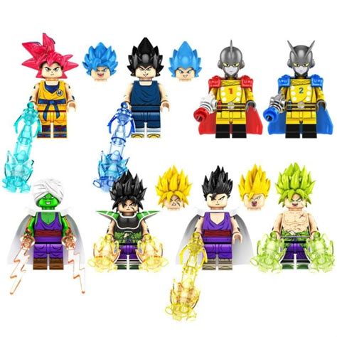 Seekinggy Classic Anime Building Blocks Zamasu Disupo Zeno Vegeta