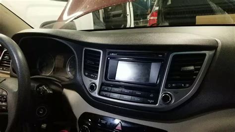 Hyundai Tucson Radio Removal Youtube