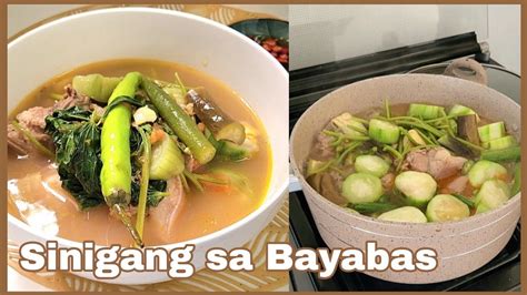 Sinigang Na Baboy Sa Bayabas Taste Buds PH YouTube