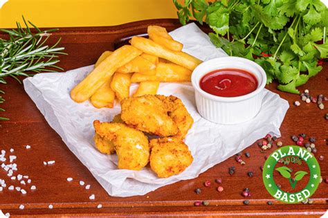 King Rooster wprowadza do menu roślinne nuggetsy o smaku kurczaka