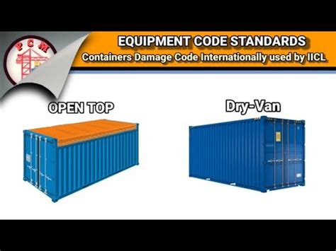 Equipment Code Standards Iicl Approved Dry Van Open Top