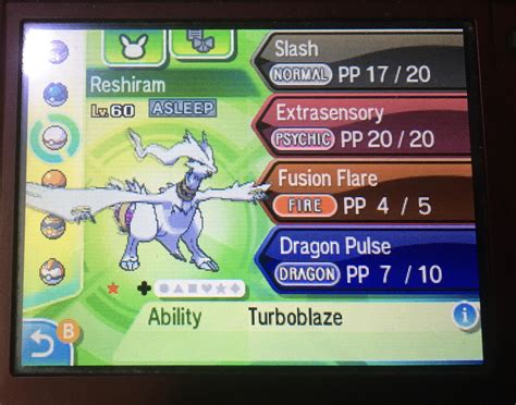 [7]Shiny reshiram after 2869 SRs caught in the first premiere ball and ...