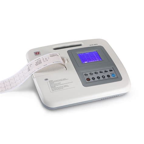 Resting Electrocardiograph Ecg G Carewell Channel Digital