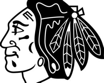 Chicago Blackhawks Logo Svg Clip Art Library