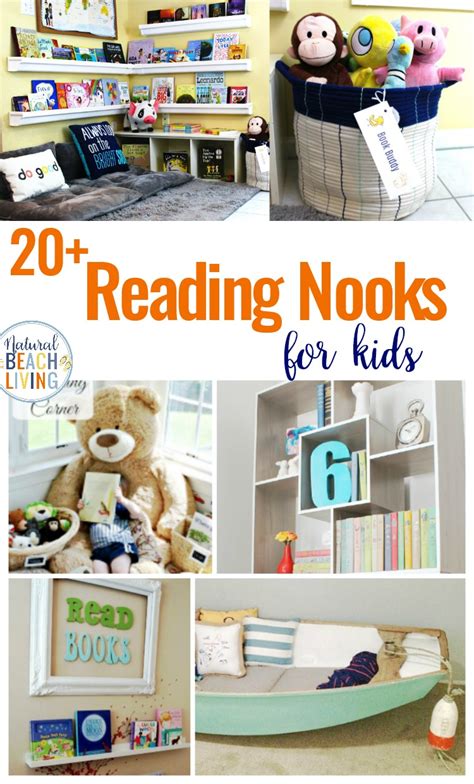 20 Kids Reading Nook Ideas That Everyone Will Love - Natural Beach Living