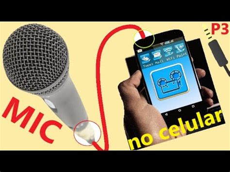 Como Fazer E Ligar Microfone No Celular YouTube