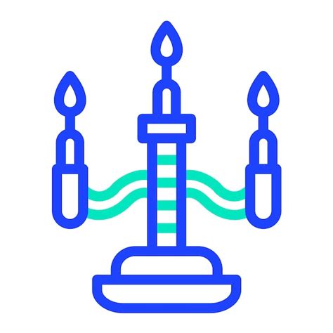 Premium Vector Candle Vector Icon Design Illustration