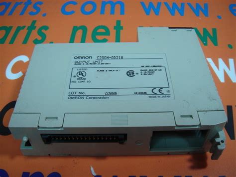 OMRON OUTPUT MODULE 32POINT FOR CPU 21 23 31 H C200H OD218 裕益科技自動化設備可