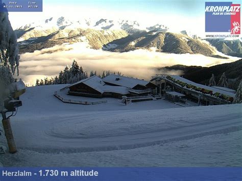 Webcam Kronplatz Herzlalm Kronplatz Dolomiten AlpenCams