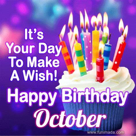 October Happy Birthday Wishes