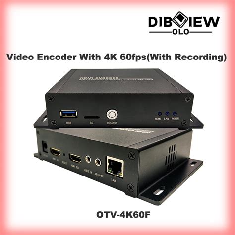 Otv 4K60f UHD H265 HDMI Video IPTV Live Streaming Encoder Support Up To