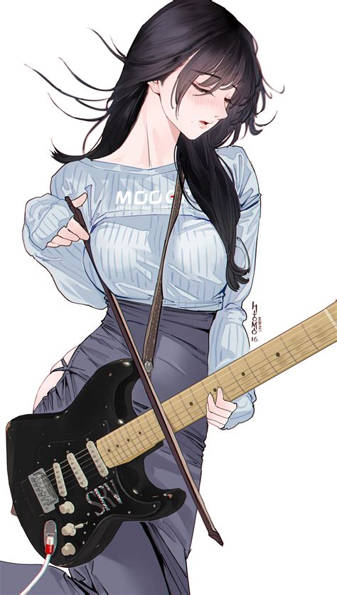 Guitar MeiMei - Hotumoyi拾六 - Image by Hotumoyi拾六 #3389235 - Zerochan