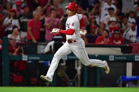 【mlb】大谷翔平、緊急降板直後の“激走”で球場騒然 今季14個目の盗塁と同点生還に「mvpコール」 Spread