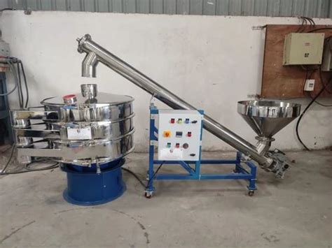 Gyratory Screen Separator Vibro Sifter Capacity 200 Kg Hr At Rs