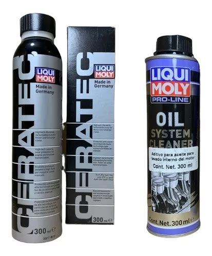 Kit Ceratec Liqui Moly Y Engine Flush Plus Limpiador Motor Envío gratis