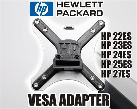 VESA ADAPTER For HP 22ES 23ES 24ES 25ES 27ES Monitors Etsy