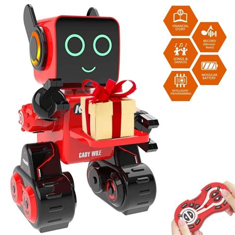 Robot Toys for Kids, Remote Control Robot Built-in Coin Bank ...