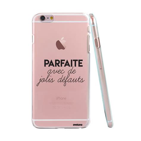 7 Sur Coque Pour IPhone 6 6S Souple Transparente Parfaite Avec De