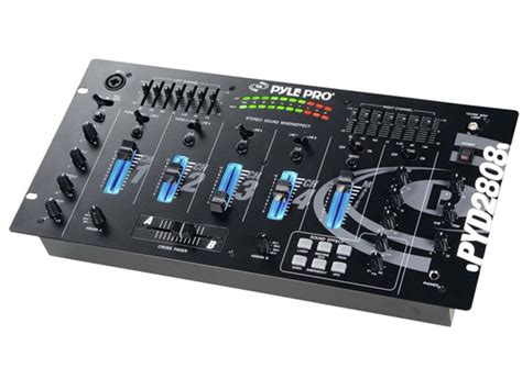 19" Rack Mount 4CH Professional Mixer