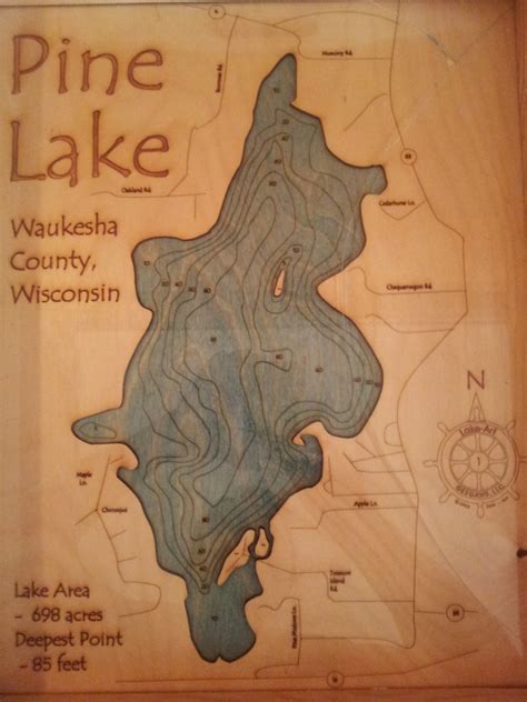 Pine Lake Waukesha County One Of Wisconsins Great Lakes