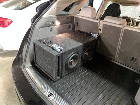 Audi Q5 Build Aftermarket Subwoofer Install Album Rcarav