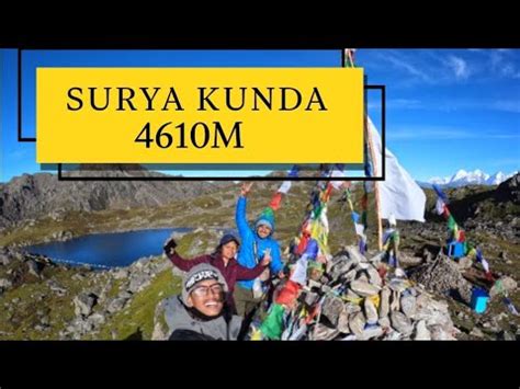 Surya Kunda M Highest Lake Of Gosaikunda Gosaikunda Trek Day