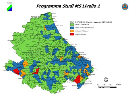 Microzonazione Sismica Livello Ms In Abruzzo Carte Mops