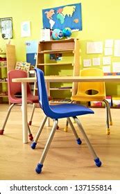 Montessori Kindergarten Preschool Classroom Stock Photo 137155814 ...