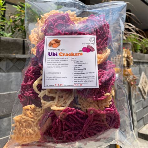 Jual Keripik Ubi Ungu Dan Ubi Madu Ubi Crackers Homemade Shopee Indonesia