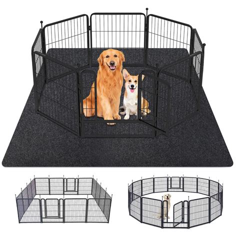 Dog Playpen Mat Pads, XL 60" x 74", Puppy Pads for Dogs Training