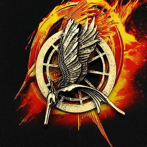 Katniss Hunger Games Mockingjay Pin - apple-sandwich