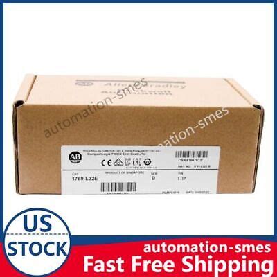 L E New Sealed Allen Bradley Compactlogix Kb Enet Controller